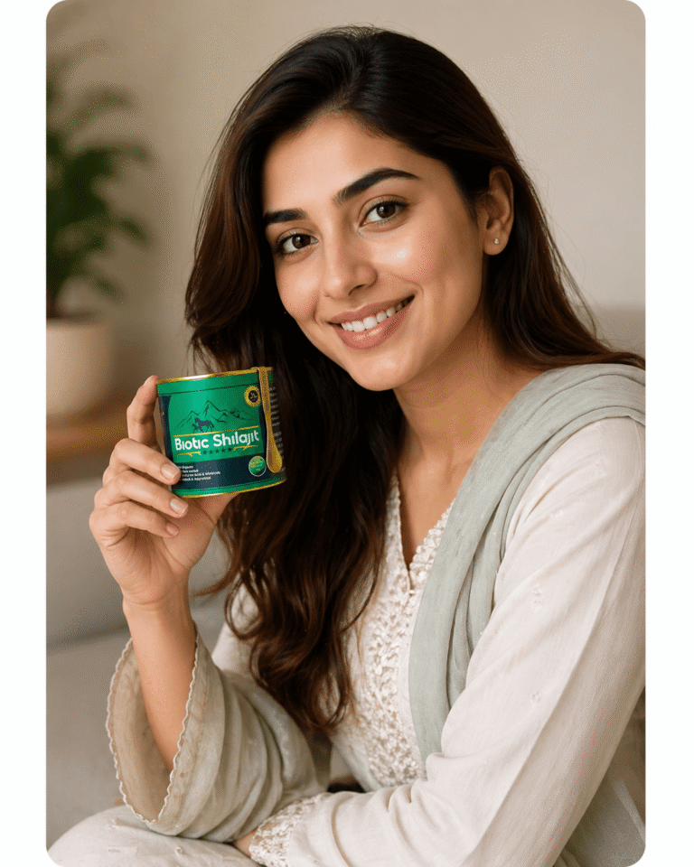Biotic Shilajit in a daily routine